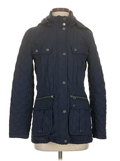 Pre-owned Tommy Hilfiger Snow Jacket In Blue