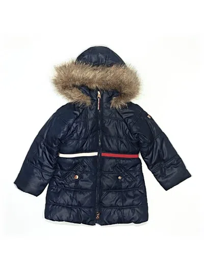 Pre-owned Tommy Hilfiger Kids' Snow Jacket In Blue