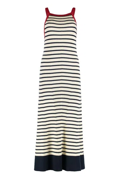Tommy Hilfiger Sofia Richie Grainge X  - Knitted Striped Dress In Multi