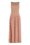 Tommy Hilfiger Sofia For Tommy Sleeveless Stripe Dress