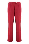 Tommy Hilfiger Sofia Richie Grainge X  - Viscose Trousers In Red