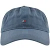 Tommy Hilfiger Soft 6 Panel Baseball Cap Blue In Blue