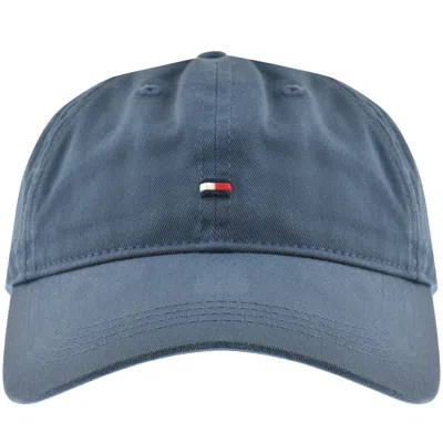 Tommy Hilfiger Soft 6 Panel Baseball Cap Blue