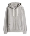 Tommy Hilfiger Hooded Sweatshirt With Long Sleeves And Pockets In Gray