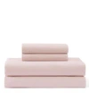 Tommy Hilfiger Solid Cotton Chambray Washed Sheet Set In Green