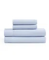 Tommy Hilfiger Solid 200-thread Count Cotton Percale 3-pc. Sheet Set, Twin Xl