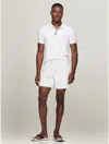 Tommy Hilfiger Solid 7" Swim Trunk In Optic White