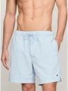 Tommy Hilfiger Solid 7" Swim Trunk In Breezy Blue