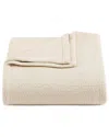 Tommy Hilfiger Solid Cotton 350gsm Cotton Blanket