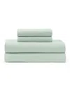 TOMMY HILFIGER SOLID 144-THREAD COUNT COTTON CHAMBRAY WASHED 4-PC. SHEET SET, FULL