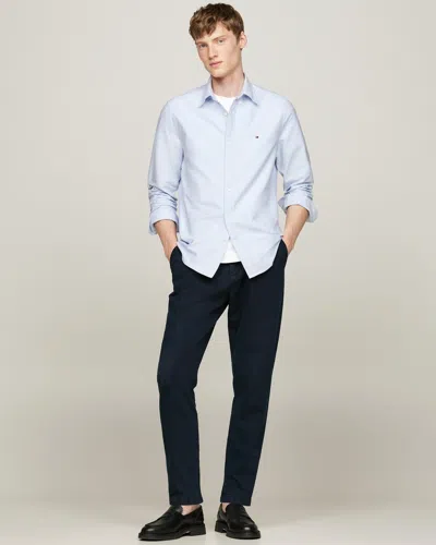 Tommy Hilfiger Solid Heritage Mens Long Sleeve Oxford Shirt
