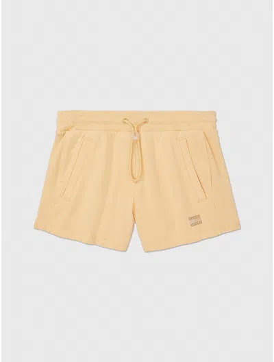 Tommy Hilfiger Solid Knit Short In Cheerful Yellow