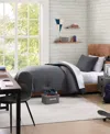 Tommy Hilfiger Solid Microfiber 5-pc. Comforter Set, Twin/twin Xl In Gray