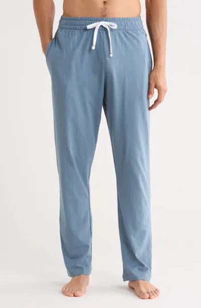 Tommy Hilfiger Solid Pajama Pants In Blue