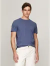 Tommy Hilfiger Solid Pocket T In Bank Blue