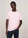 Tommy Hilfiger Solid Pocket T In Pink Shade