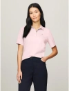 TOMMY HILFIGER SOLID STRETCH COTTON POLO