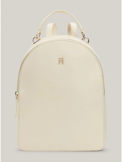 Tommy Hilfiger Solid Th Logo Backpack In Calico