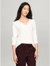 Tommy Hilfiger Solid V In Milky Way