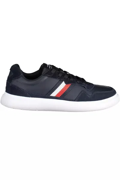 Tommy Hilfiger Stripe Detailing Low-top Sneakers In Blue