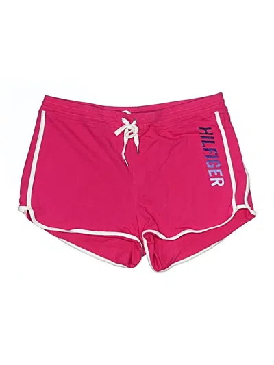 Pre-owned Tommy Hilfiger Sport Athletic Shorts In Pink