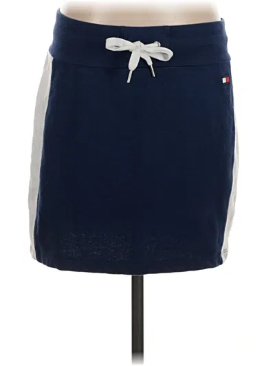 Pre-owned Tommy Hilfiger Sport Casual Skirt In Blue
