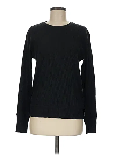 Pre-owned Tommy Hilfiger Sport Long Sleeve T-shirt In Black