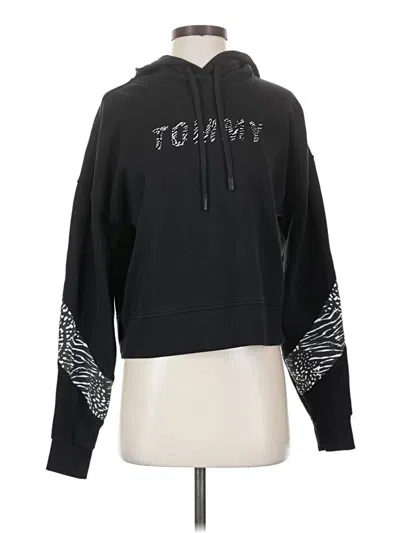Pre-owned Tommy Hilfiger Sport Pullover Hoodie In Black