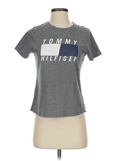 Pre-owned Tommy Hilfiger Sport Short Sleeve T-shirt In Gray