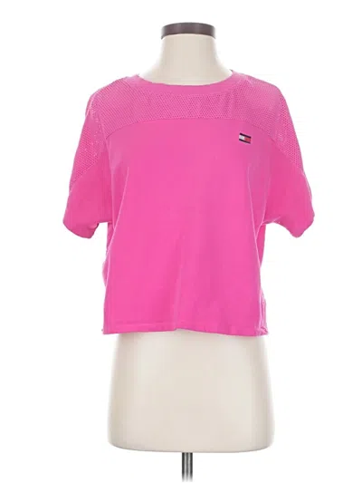 Pre-owned Tommy Hilfiger Sport Short Sleeve T-shirt In Pink