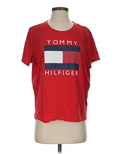 Pre-owned Tommy Hilfiger Sport Short Sleeve T-shirt In Red
