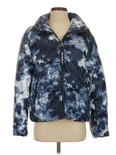 Pre-owned Tommy Hilfiger Sport Snow Jacket In Blue