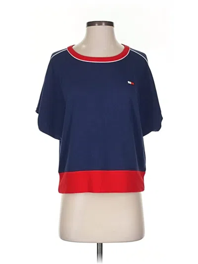 Pre-owned Tommy Hilfiger Sport Sweatshirt In Blue