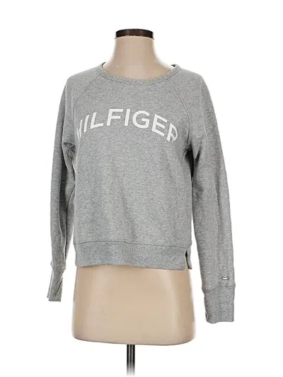 Pre-owned Tommy Hilfiger Sport Sweatshirt In Gray