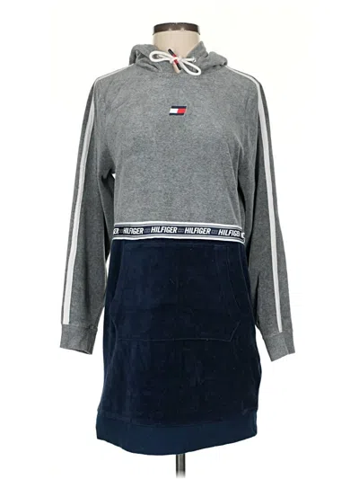 Pre-owned Tommy Hilfiger Sport Sweatshirt In Gray