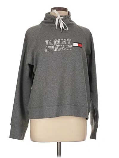 Pre-owned Tommy Hilfiger Sport Sweatshirt In Gray