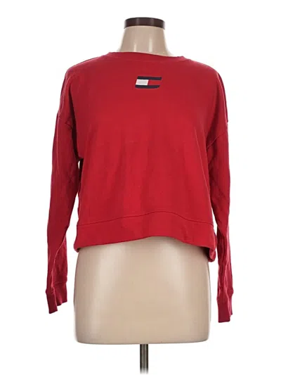 Pre-owned Tommy Hilfiger Sport Sweatshirt In Red