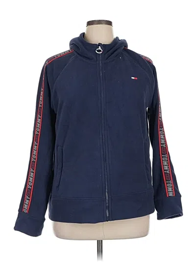 Pre-owned Tommy Hilfiger Sport Track Jacket In Blue