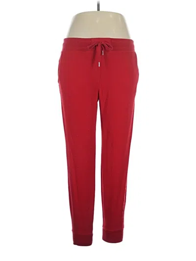 Pre-owned Tommy Hilfiger Sport Track Pants In Red