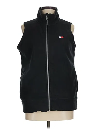 Pre-owned Tommy Hilfiger Sport Vest In Black