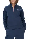Tommy Hilfiger Sport Women's Logo Fleece Sweatshirt In Black