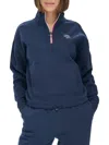 Tommy Hilfiger Sport Women's Logo Fleece Sweatshirt In Navy
