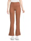 Tommy Hilfiger Sport Women's Slit Cuff Bootcut Pants In Ginger