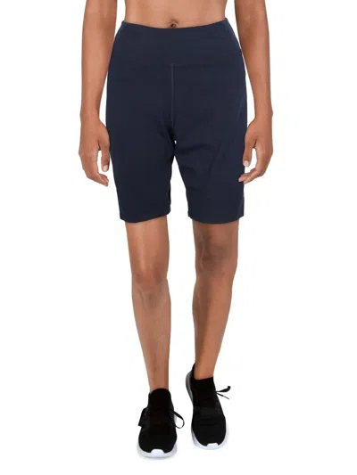 Tommy Hilfiger Sport Womens Biking Fitness Bike Short In Blue