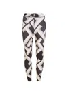 TOMMY HILFIGER SPORTS LEGGINGS WITH CHEVRON PATTERN