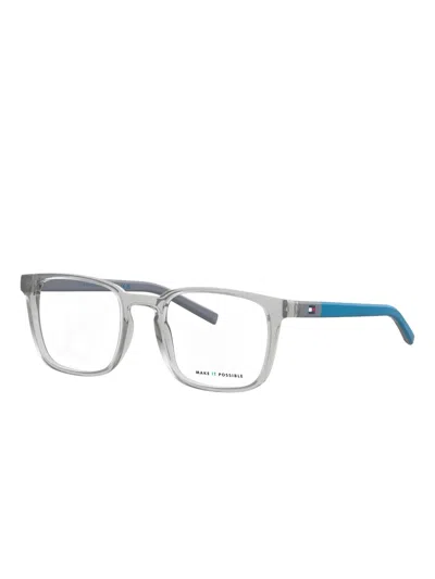Tommy Hilfiger Square-frame Glasses In Blue