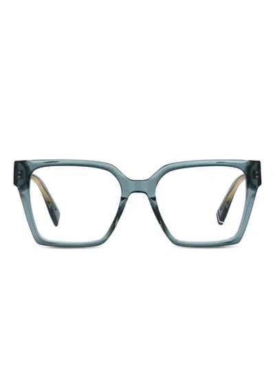 Tommy Hilfiger Square-frame Glasses In Blue