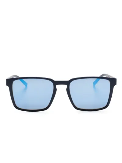 Tommy Hilfiger Square-frame Sunglasses In Blau