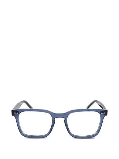 Tommy Hilfiger Square-frame Glasses In Blue