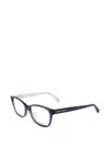Tommy Hilfiger Square-frame Glasses In Blue